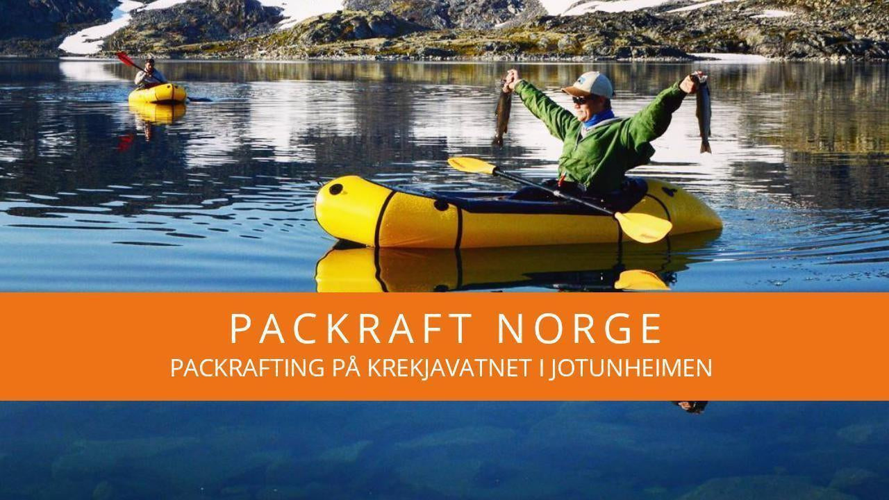 Packrafting på Krekjavatnet i Jotunheimen-Packraft Norge